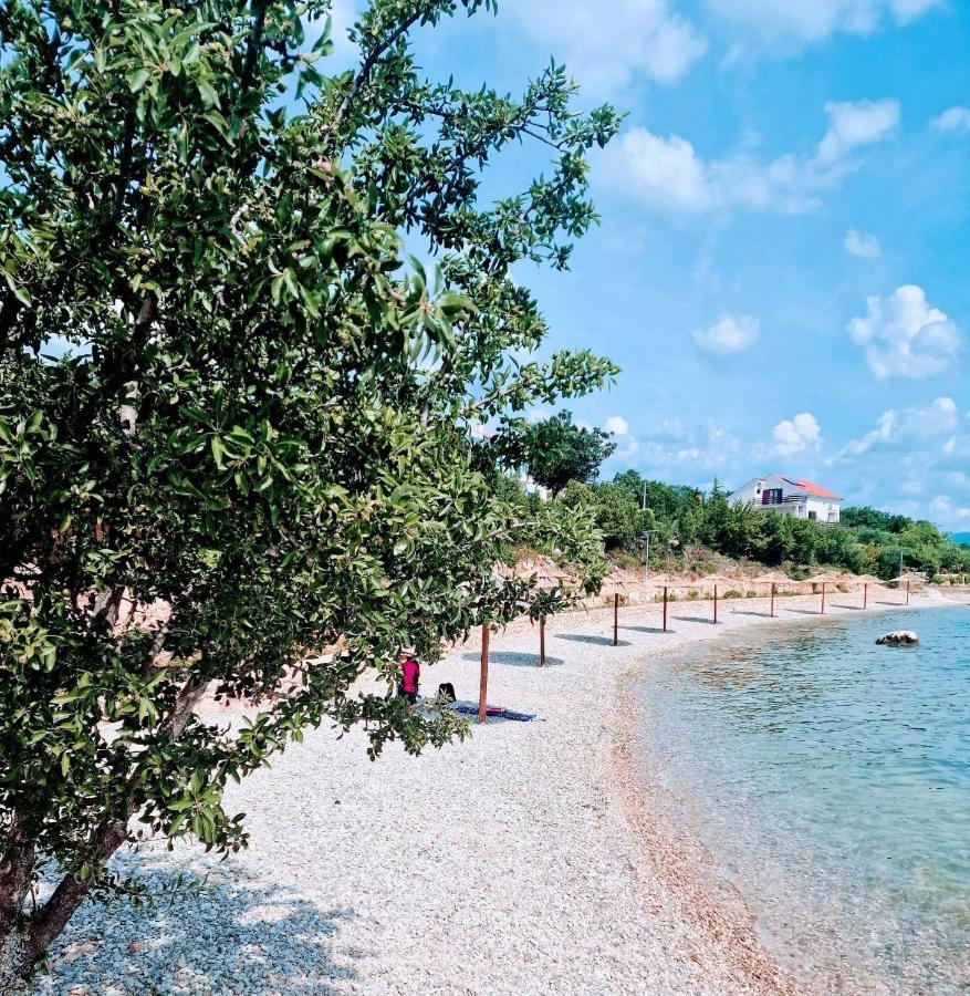 Modern Seeview Apartment Maslenica With Free Wifi, Free Parking, 300M From Beach Exterior photo